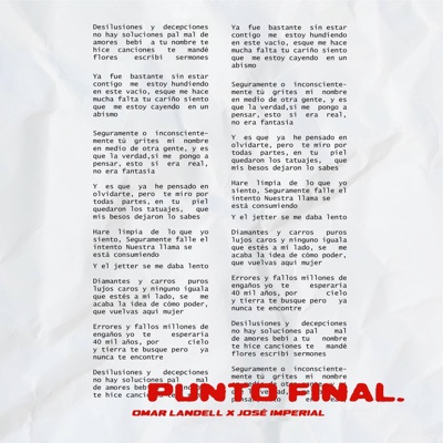 Punto final - Single