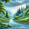 Paix et pluie, un environnement naturel - Son de la Nature