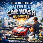 How to Start a Mobile Car Wash Business: A Step-by-Step Guide to Launching, Managing, and Growing Your Own Successful Venture (Unabridged) - VentureNest Books