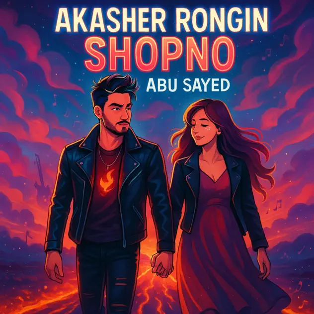 Album art for Akasher Rongin Shopno by Abu Sayed