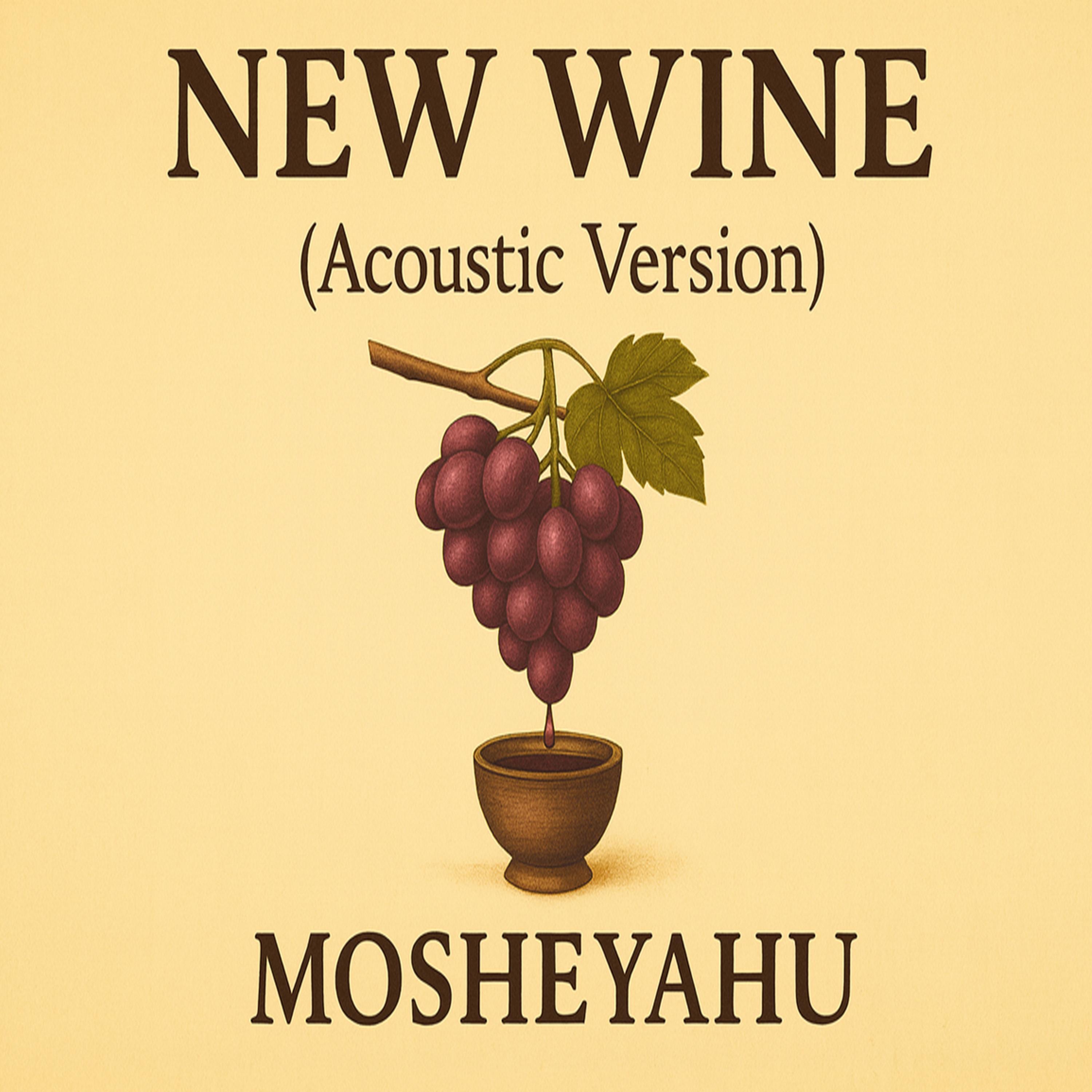 Mosheyahu - New Wine (Acoustic Cover)