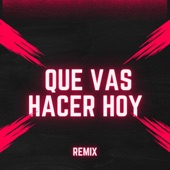 ¿Que vas hacer hoy? (Remix) artwork