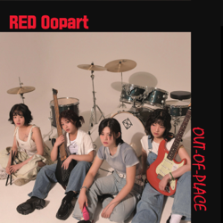OUT-OF-PLACE - EP - RED OOPART Cover Art