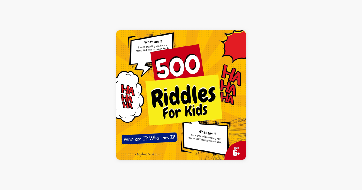 ‎500 Riddles for Kids: The Book of Riddles for Kids Age 6-11: Best ...