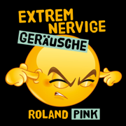 Mit einem Messer auf einem Teller kratzen - Roland Pink