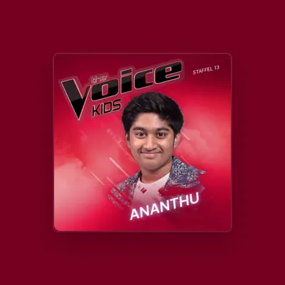 Listen to Ananthu, watch music videos, read bio, see tour dates & more!