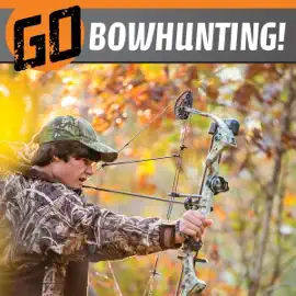 Go Bowhunting!: The Wild Outdoors (Unabridged)