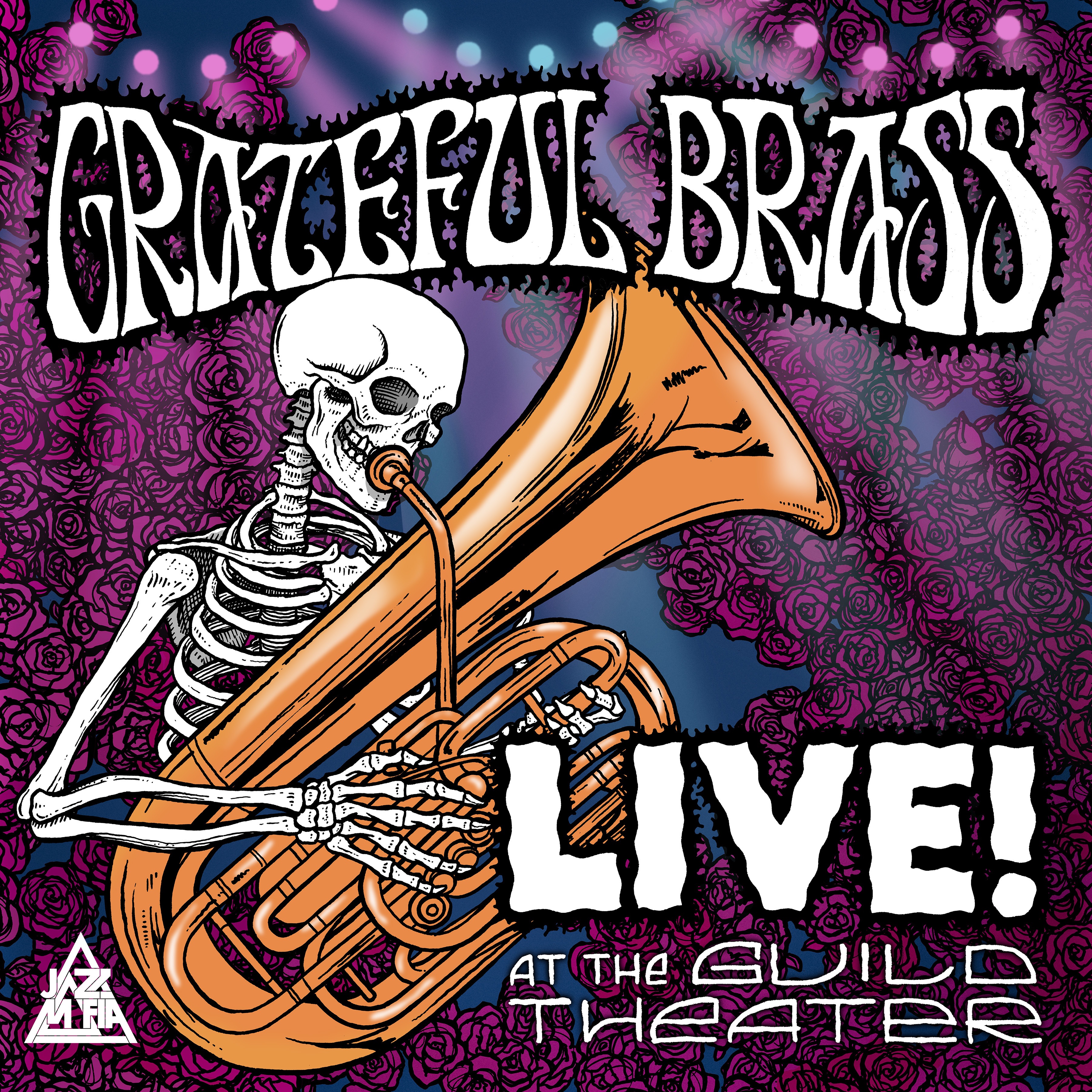 Live at the Guild Theatre - EP by Jazz Mafia, Grateful Brass & Adam Theis album cover