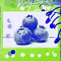 Smoothie aux bleuets