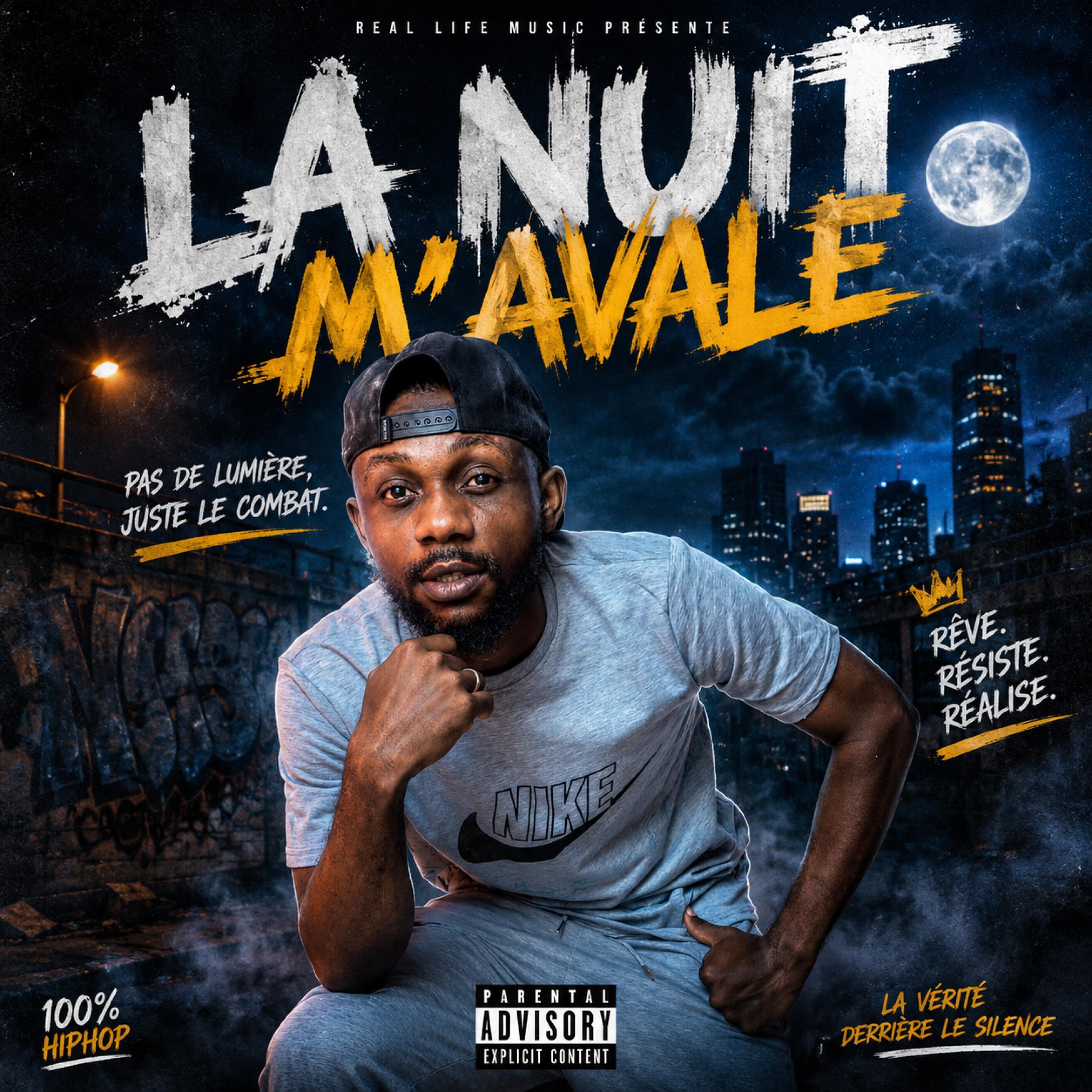 La nuit m'avale - Single by Mixblack Panther album cover