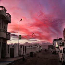 sunsets in Dahab Kitt Katt