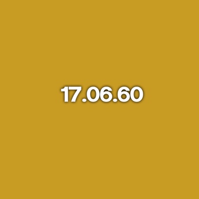 17.06.60 - Single