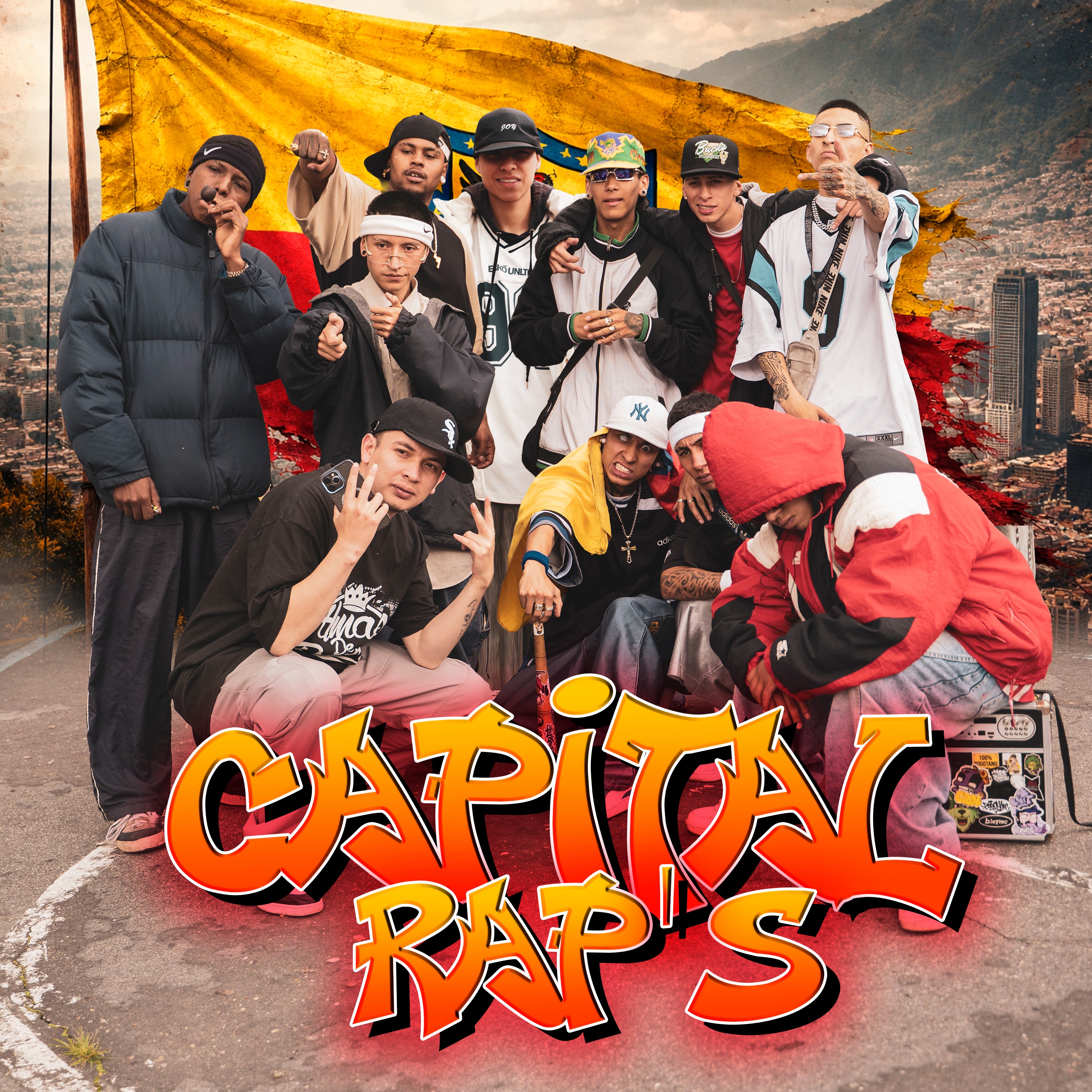 Capital Rap's (feat. The Rappas Crew, Lenguaje Mc, KONSEPTO