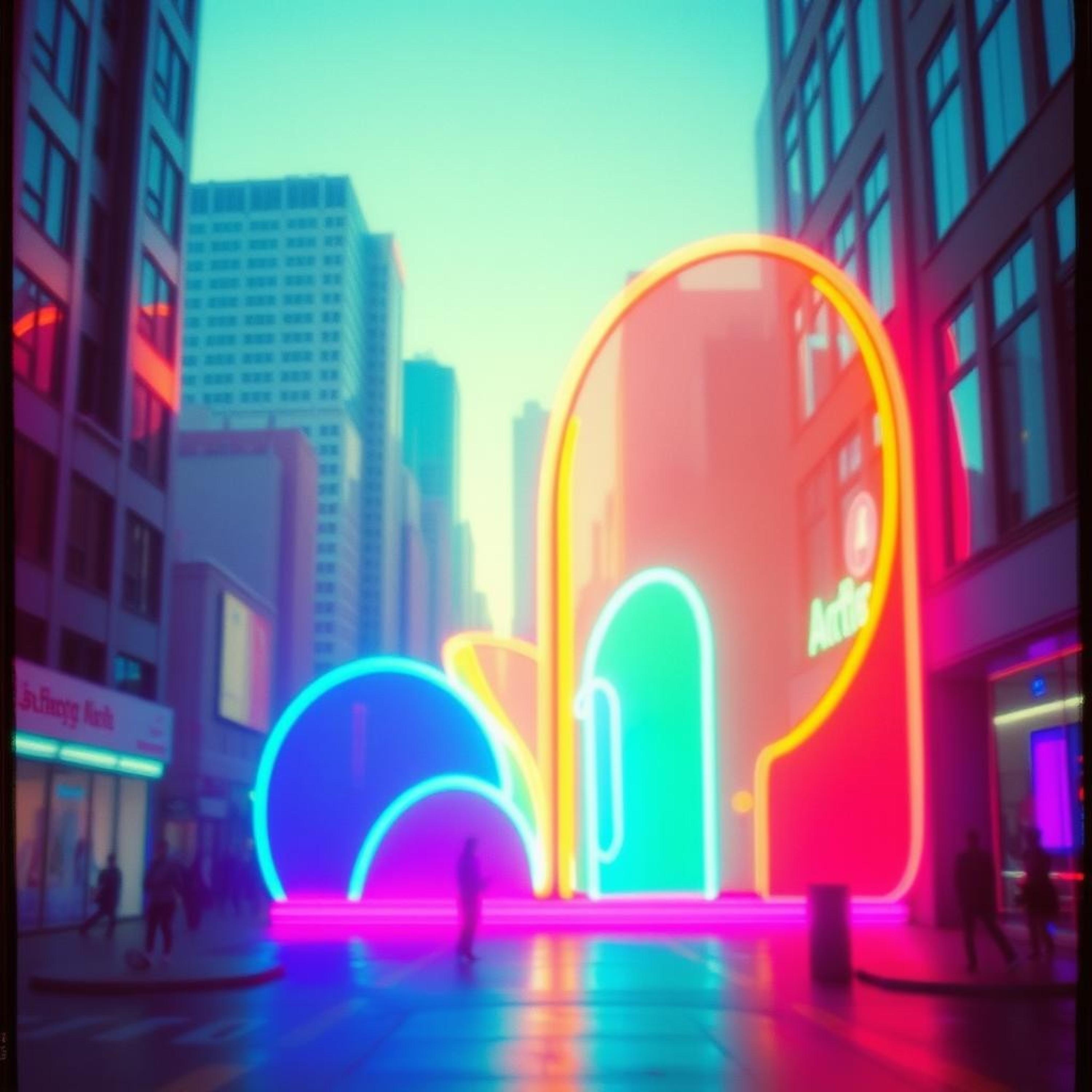 Neon Love, Shining Bright - Single