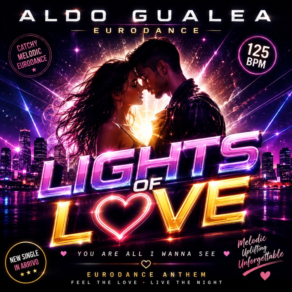 Обложка альбома «Lights of Love - Single» — Aldo Gualea