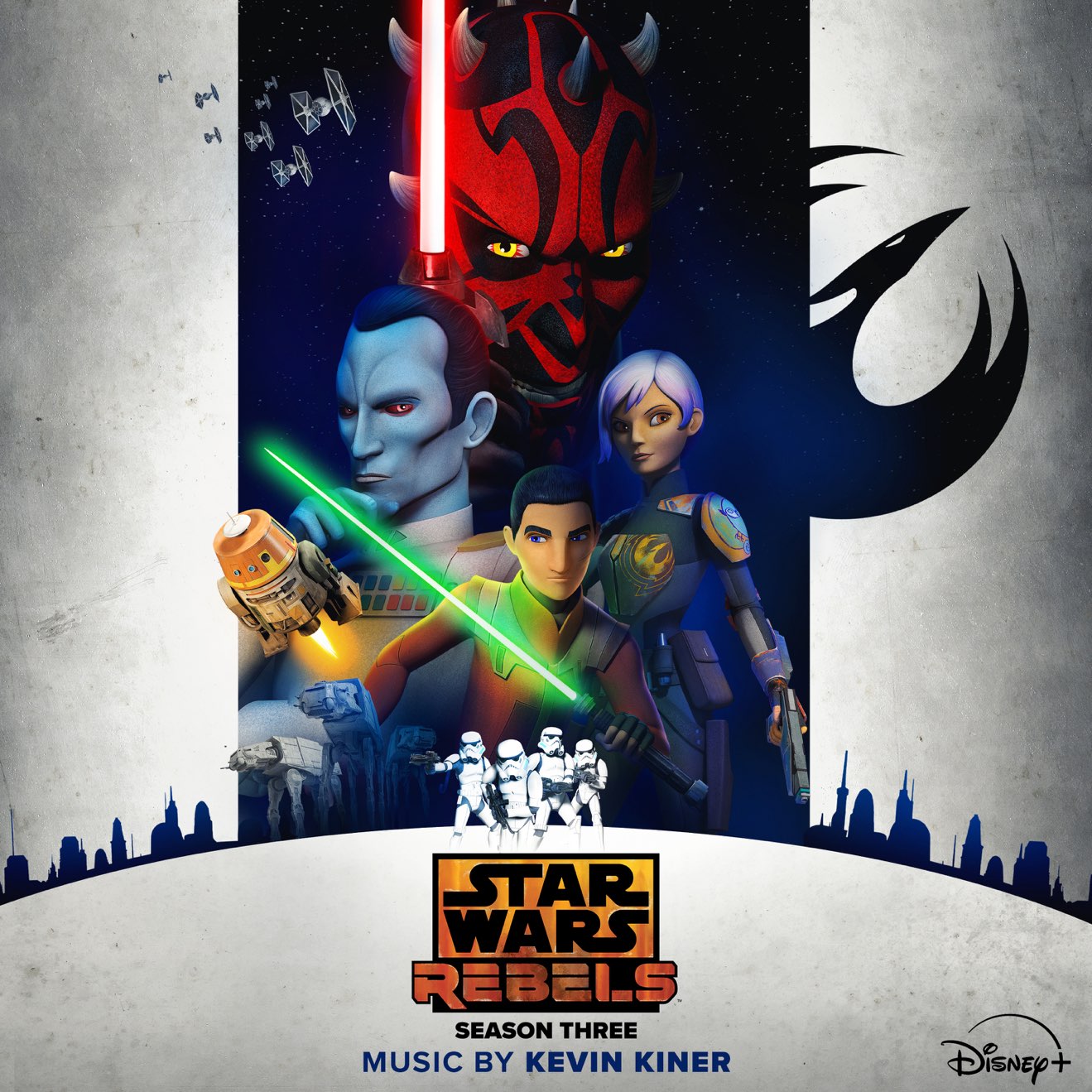 Kevin Kiner, Sean Kiner & Deana Kiner – Star Wars Rebels: Season Three (Original Soundtrack) (2024) [iTunes Match M4A]