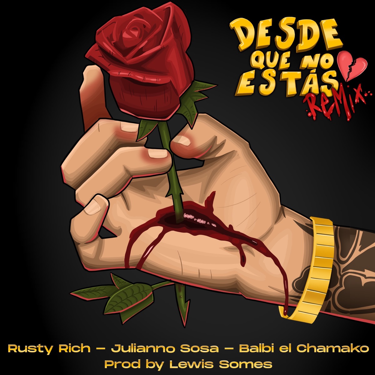Desde Que No Estás (Remix) [feat. Lewis Somes] - Single