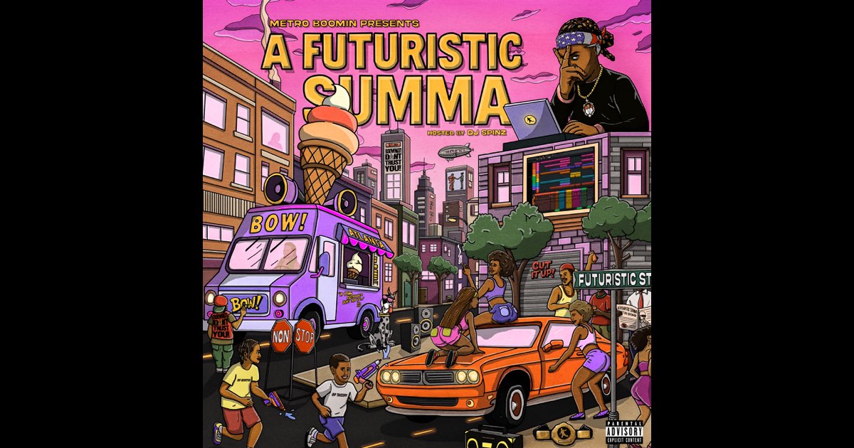 Metro Boomin Presents: A Futuristic Summa (Hosted by DJ Spinz) - Metro Boomin & DJ Spinz