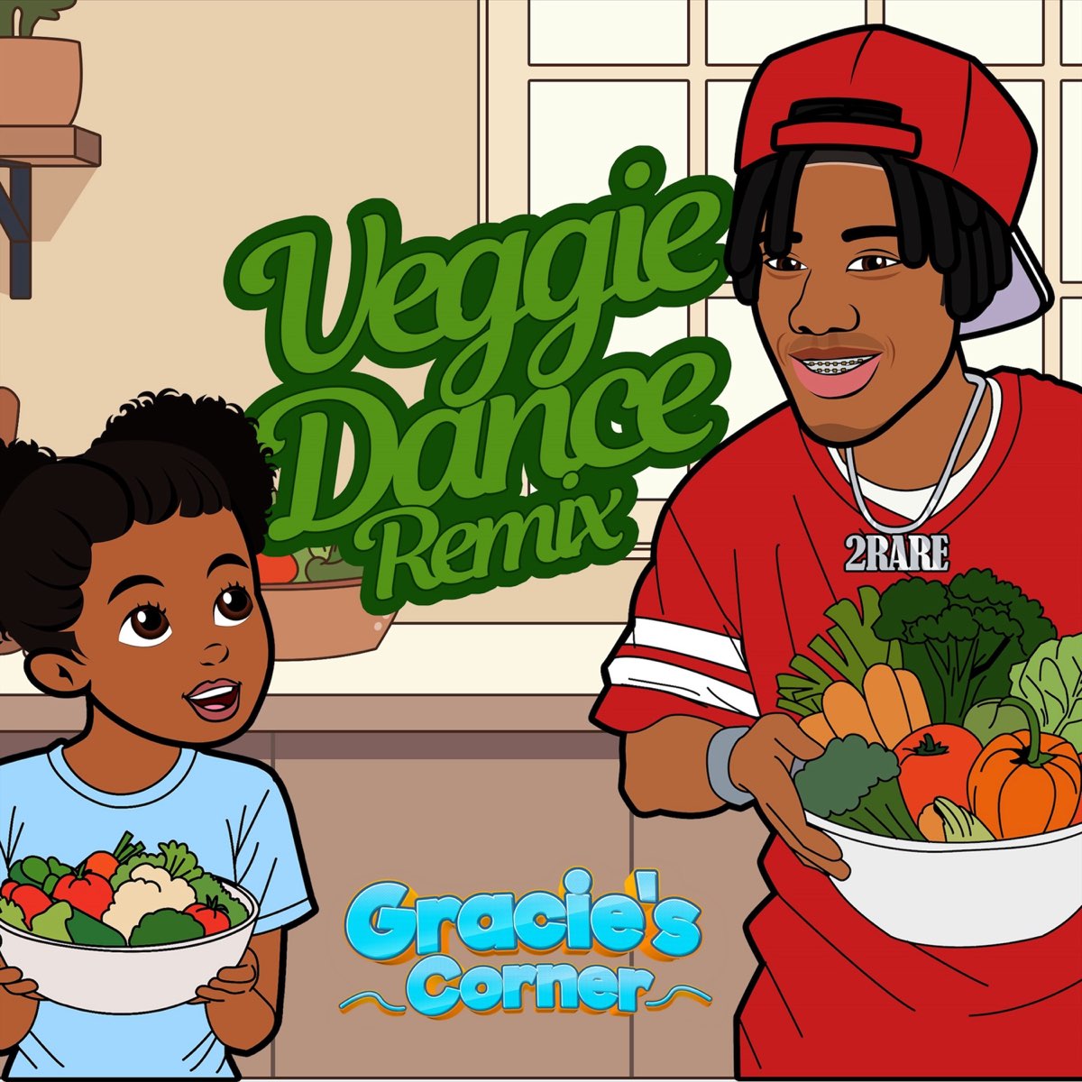Veggie Dance (Remix) Single Album by Gracie's Corner & 2Rare