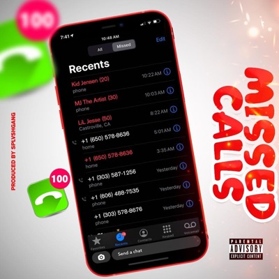 Missed calls (feat. MJtheArtist & Lil Jesse) - Single