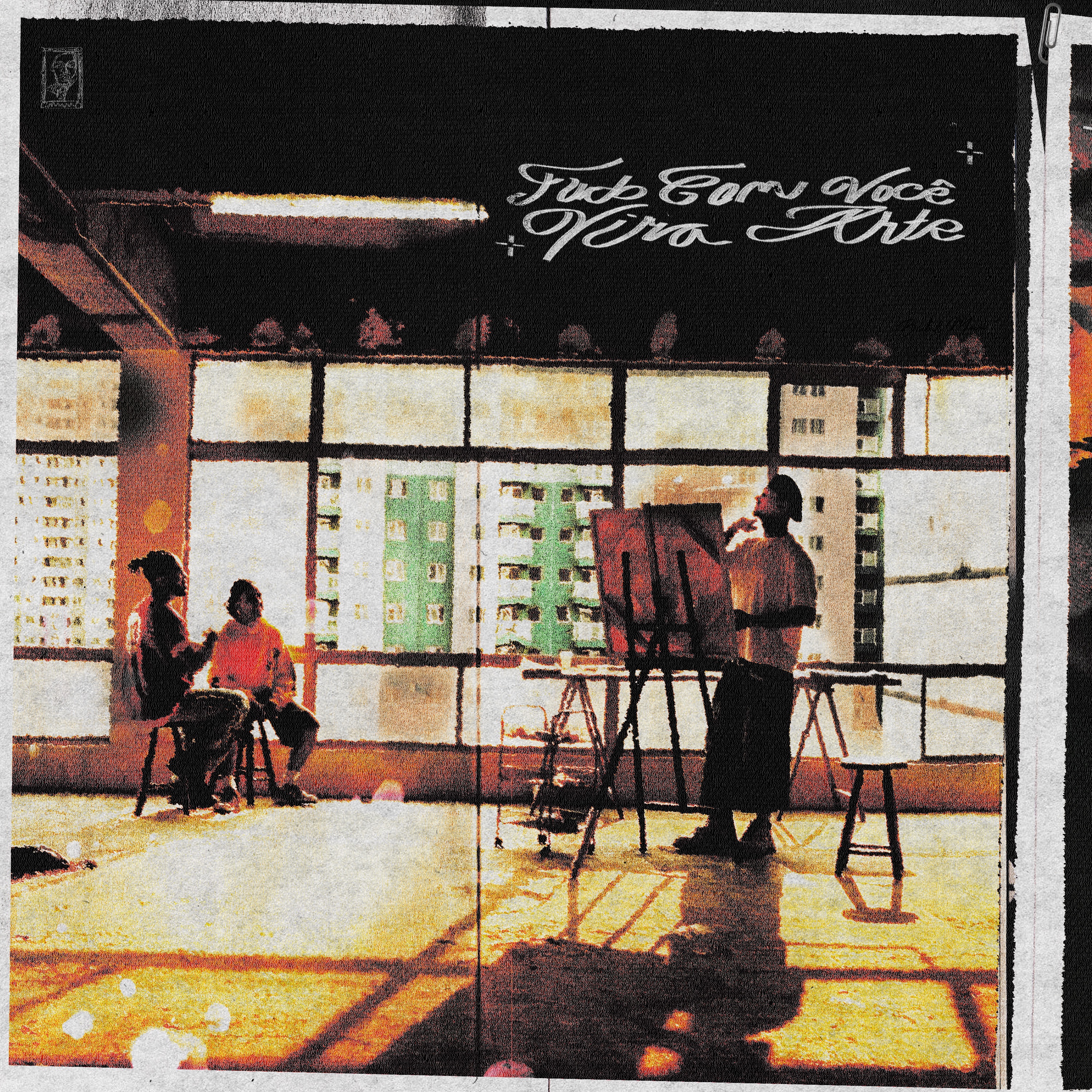 tudo com você vira arte - Single