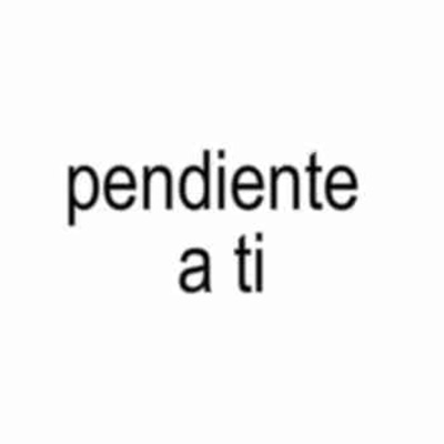 Pendiente a ti - Single
