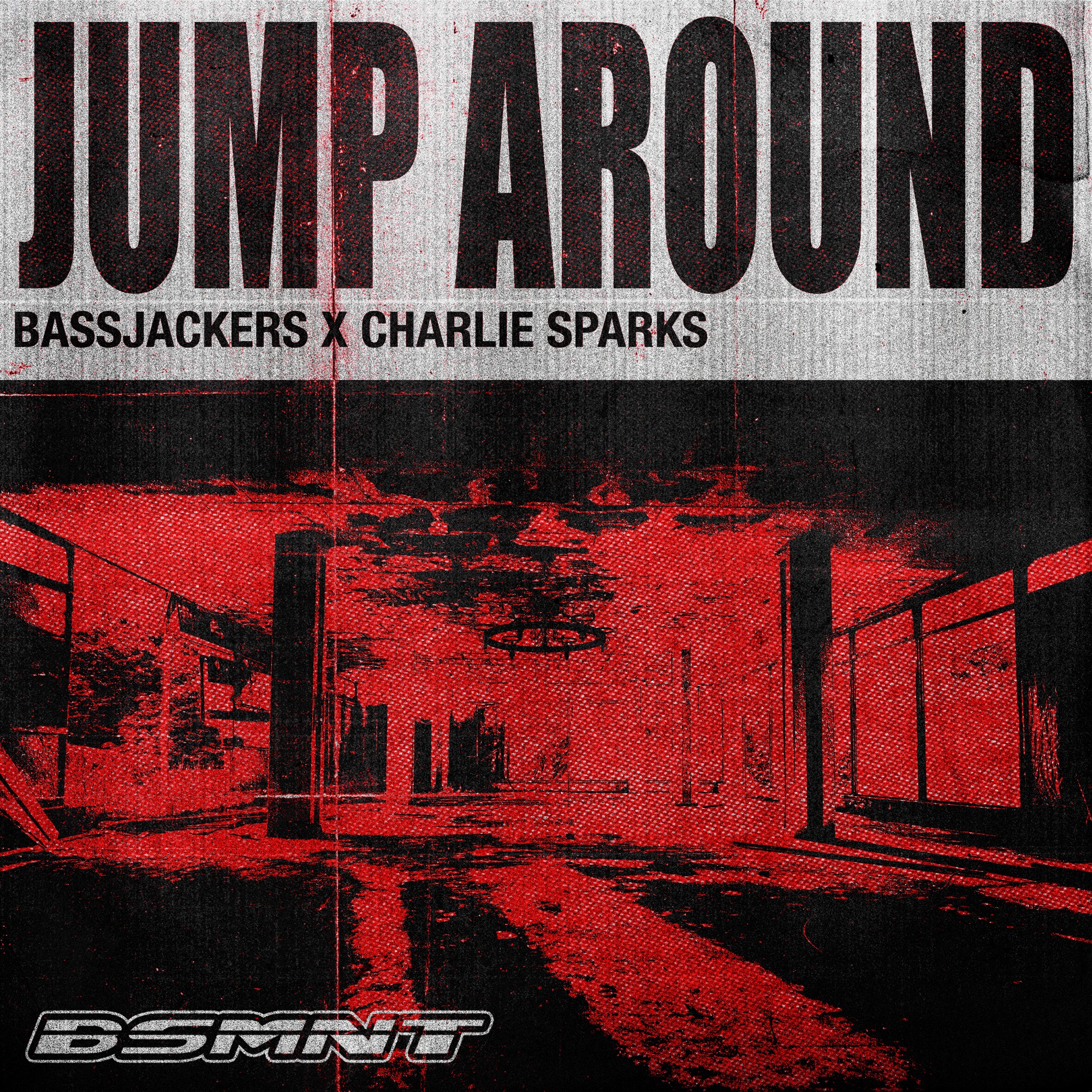 Bassjackers & Charlie Sparks – Jump Around – Single Cover