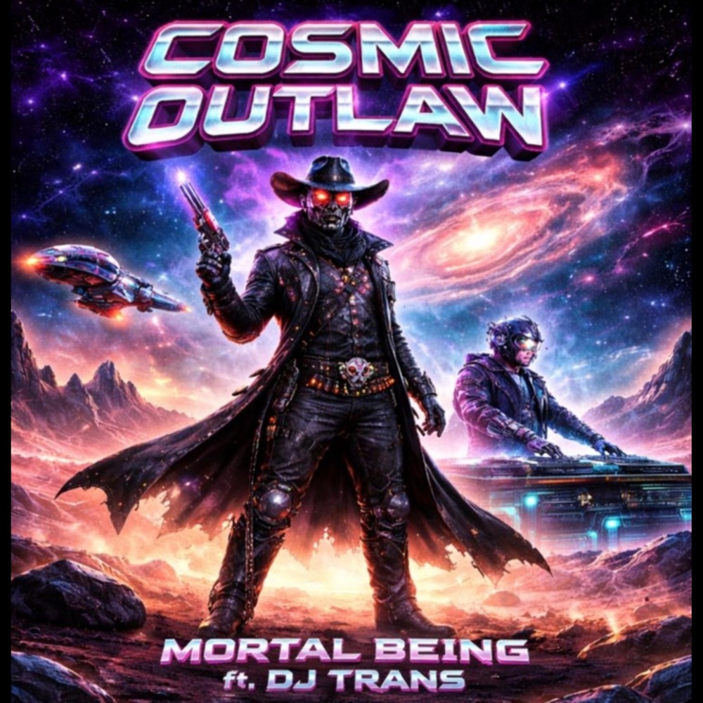 Обложка альбома «COSMIC OUTLAW (Electric Country) (feat. DJ Trans) - Single» — Mortal Being