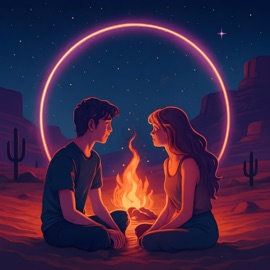 Fuoco nel Deserto (feat. Savaei) Aleste & Valeria Rossi