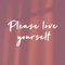 金色火种GoldenFire - Please love yourself(请好好爱自己)