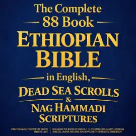 The Complete 88 Book Ethiopian Bible in English, Dead Sea Scrolls & Nag Hammadi Scriptures: Including the Books of Enoch (1-3), the Watchers, Giants, and Rare Apocrypha with Extensive Commentary (Unabridged)