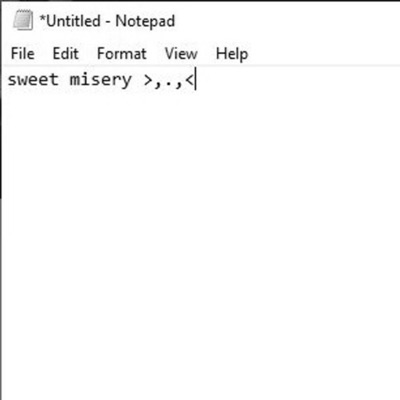 sweet misery - Single