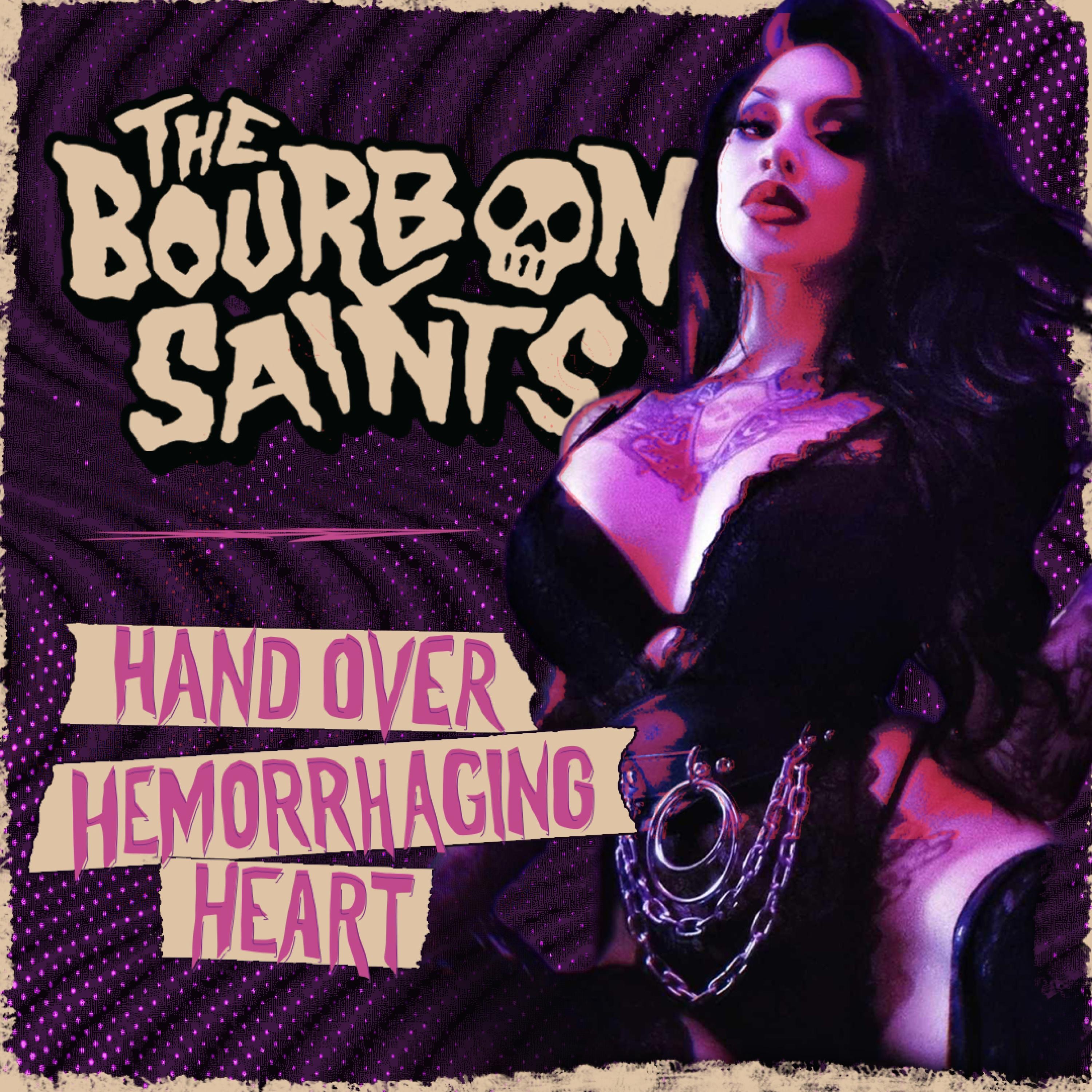 Hand Over Hemorrhaging Heart - Single