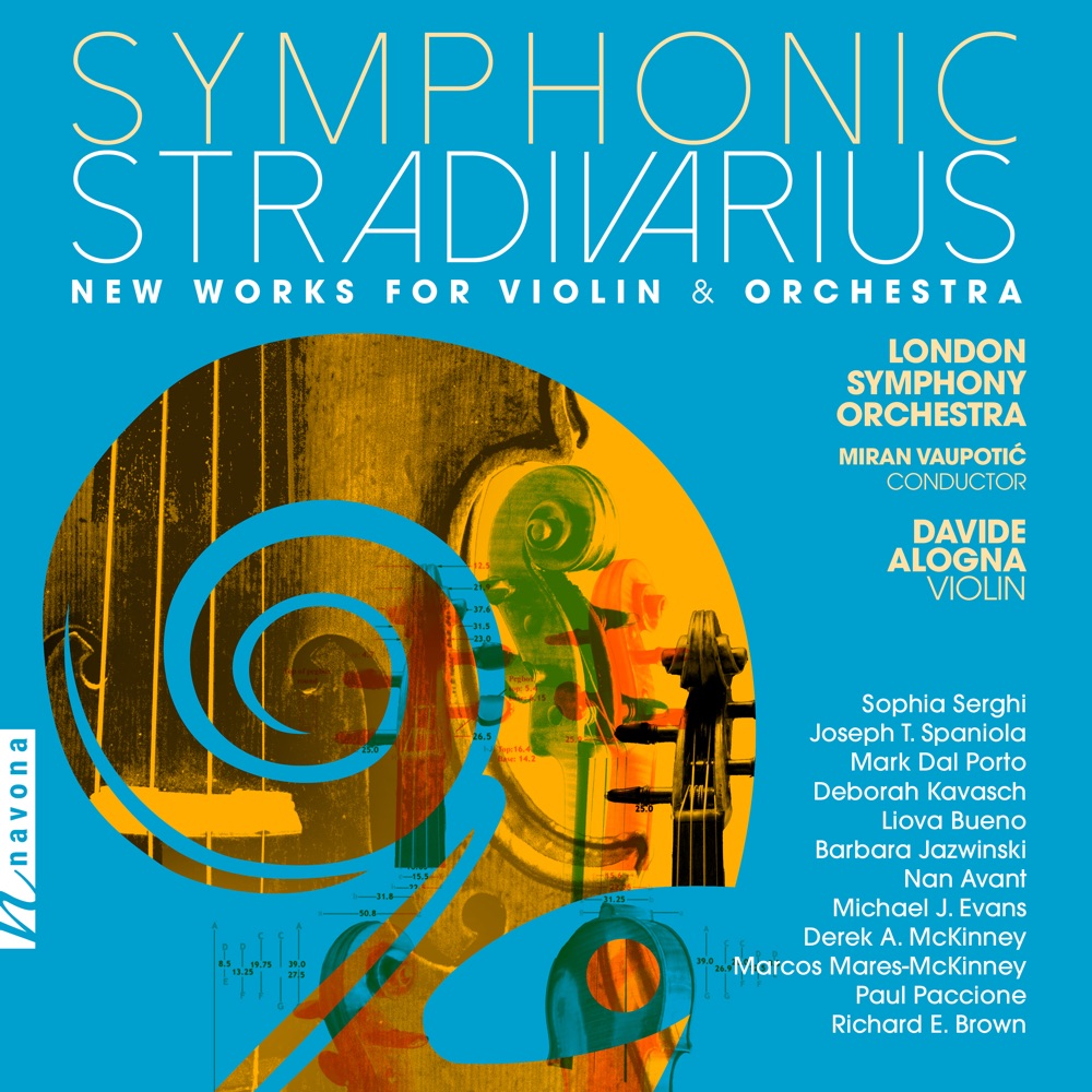 Обложка альбома «Symphonic Stradivarius» — Davide Alogna, London Symphony Orchestra & Miran Vaupotić