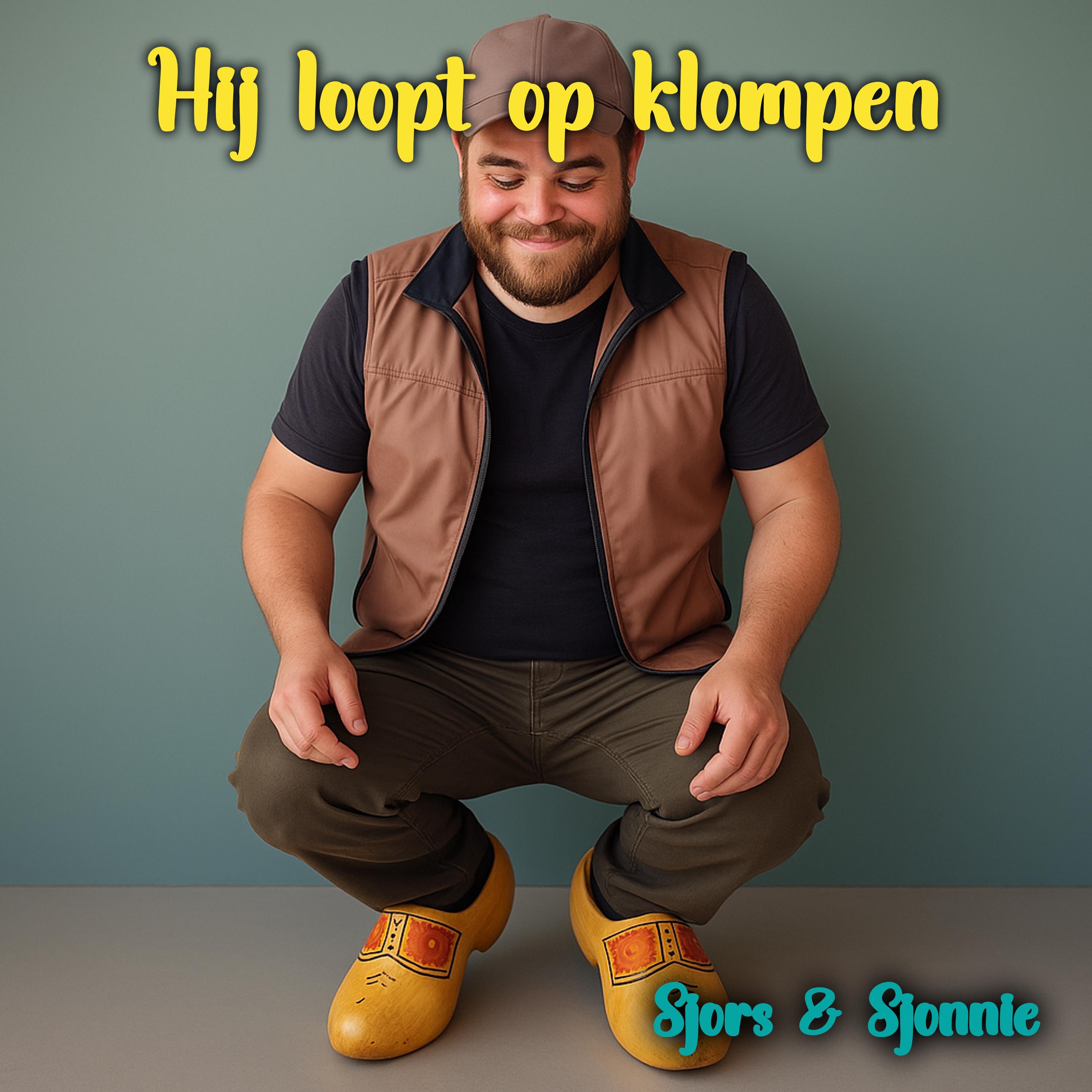 Hij loopt op klompen - Single