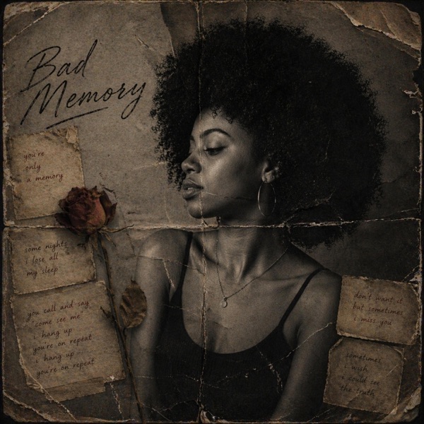 Album cover for Bad Memory - Single by NeveahSoul