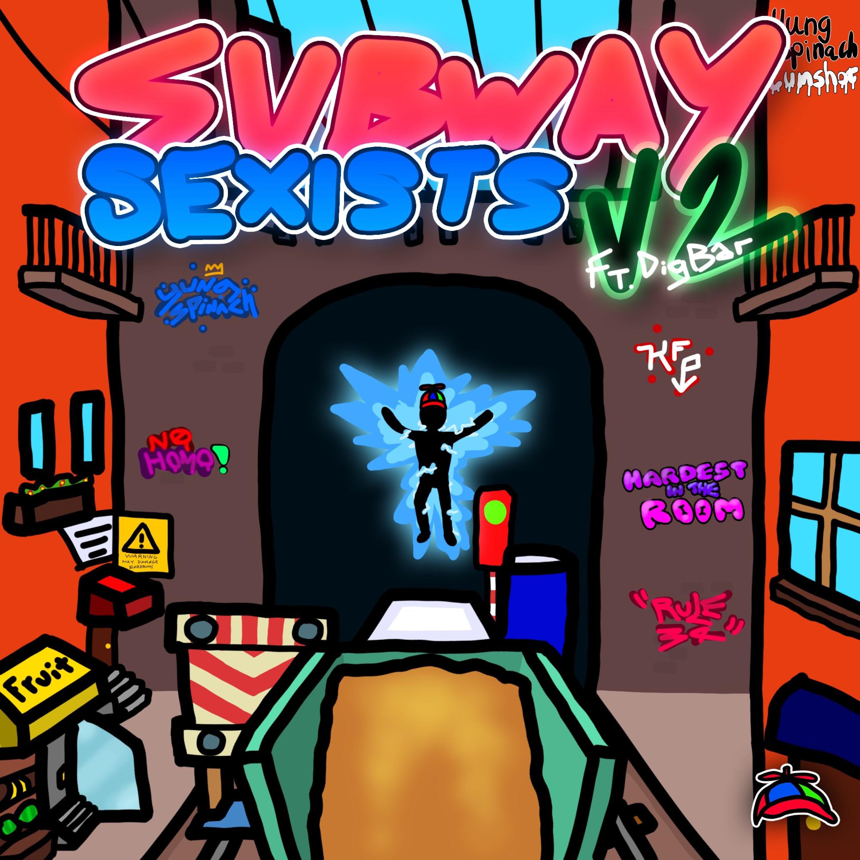 Subway Sexists V2 - Yung Spinach Cumshot: Song Lyrics, Music