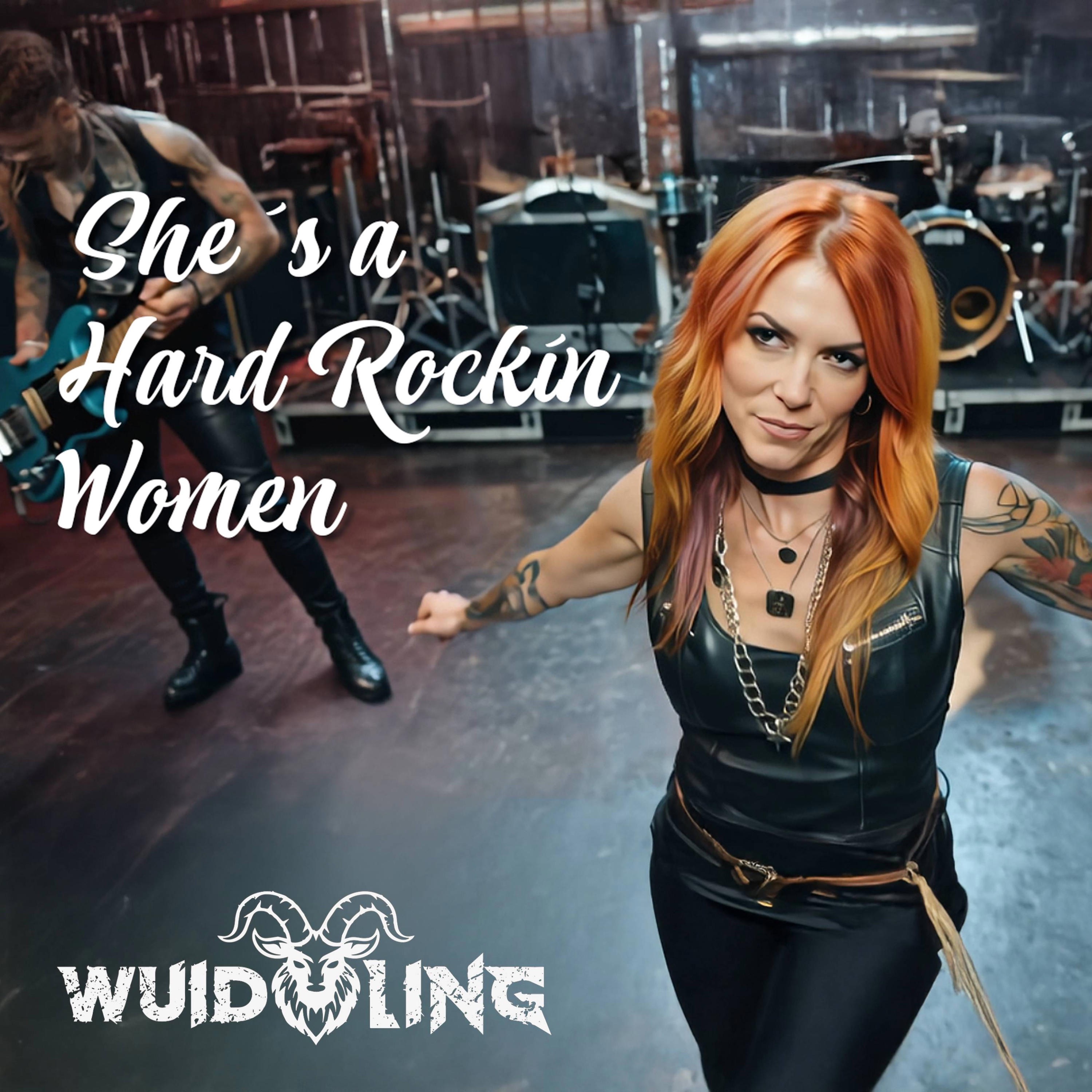 She's a hard rockin women - Single