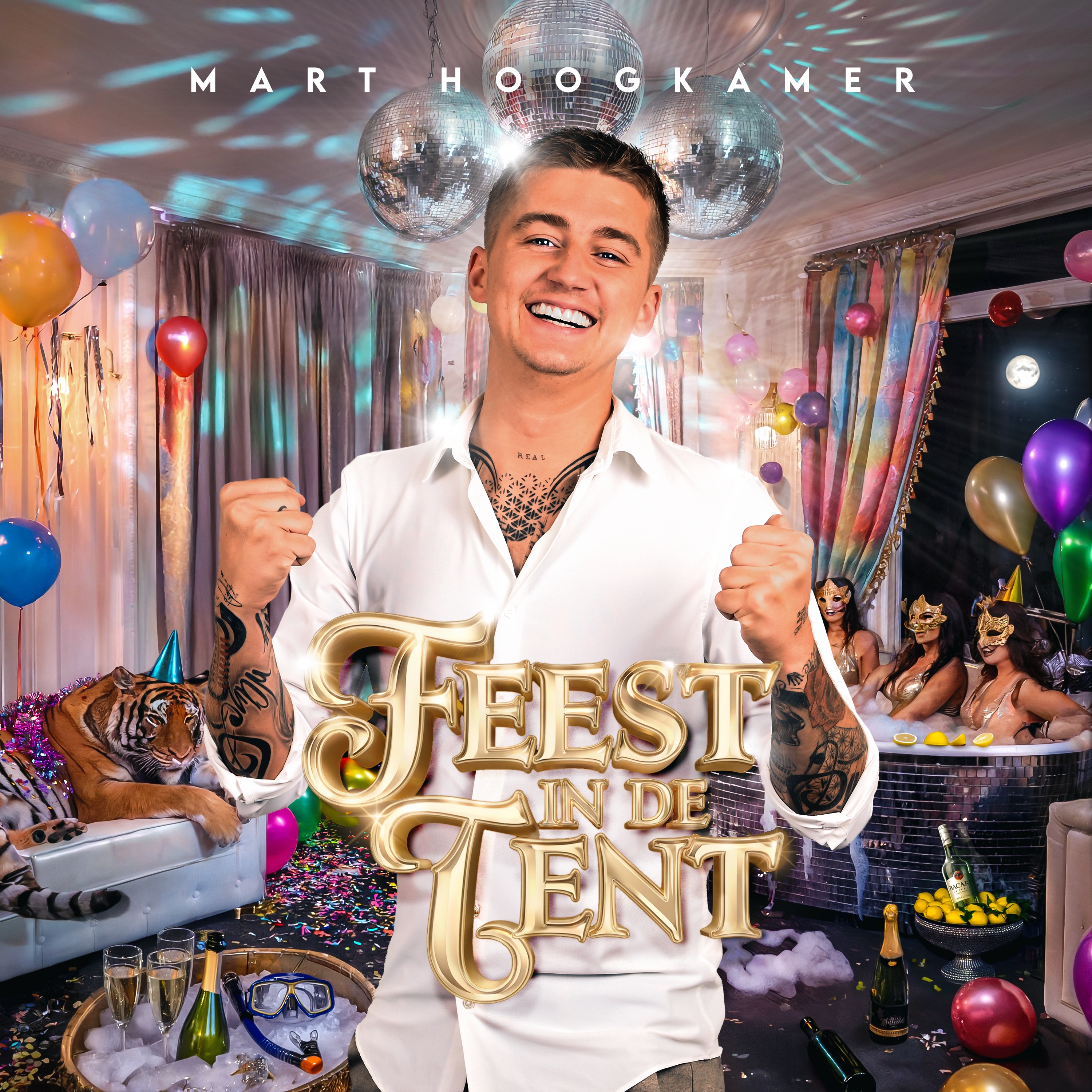 mart hoogkamer - Feest In De Tent DJ Natasja live vanuit studio pathmos