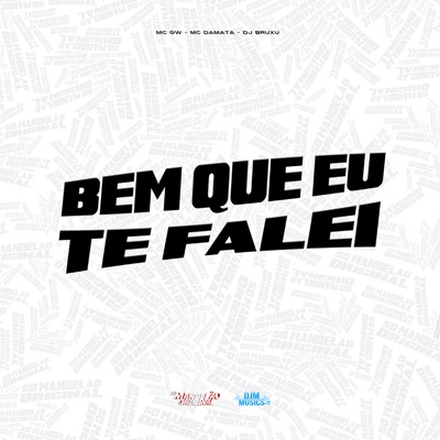 Bem Que Eu Te Falei - Single