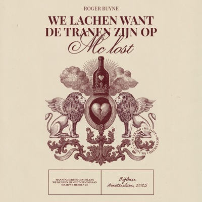 WE LACHEN WANT DE TRANEN ZIJN OP