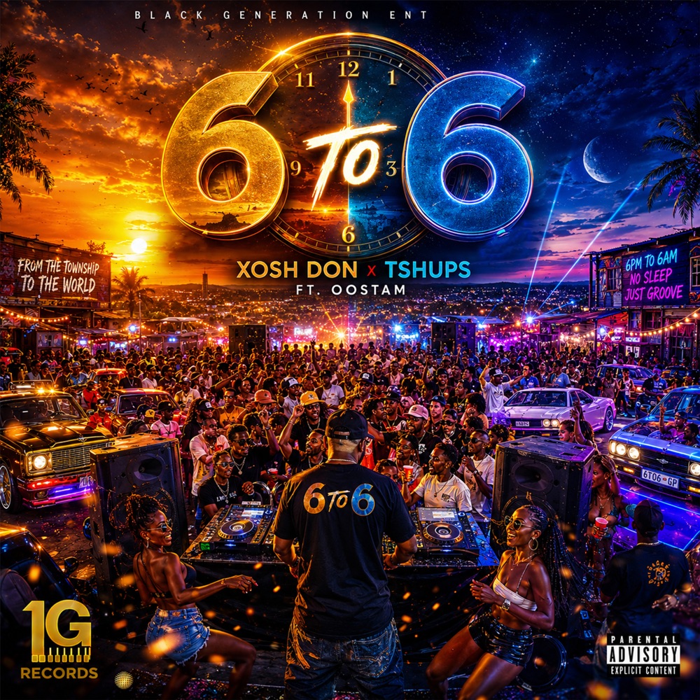 Обложка альбома «6 to 6 (feat. Oostam) - Single» — Xosh Don & Tshups