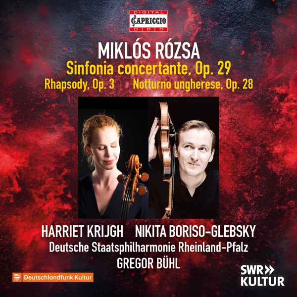 Rózsa: Sinfonia concertante, Op. 29, Cello Rhapsody, Op. 3 & Notturno ungherese, Op. 28