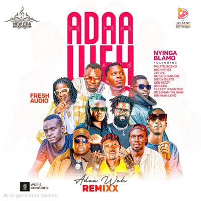 Adaa weh Remixx (feat. Ruba Shannon, High prist, Grabba, Taliban Bozzman, Giddy beats, Giniman Levo, Ken Kizzy, Polite Mosko, Flexxy D'banton & Zetive) - Single