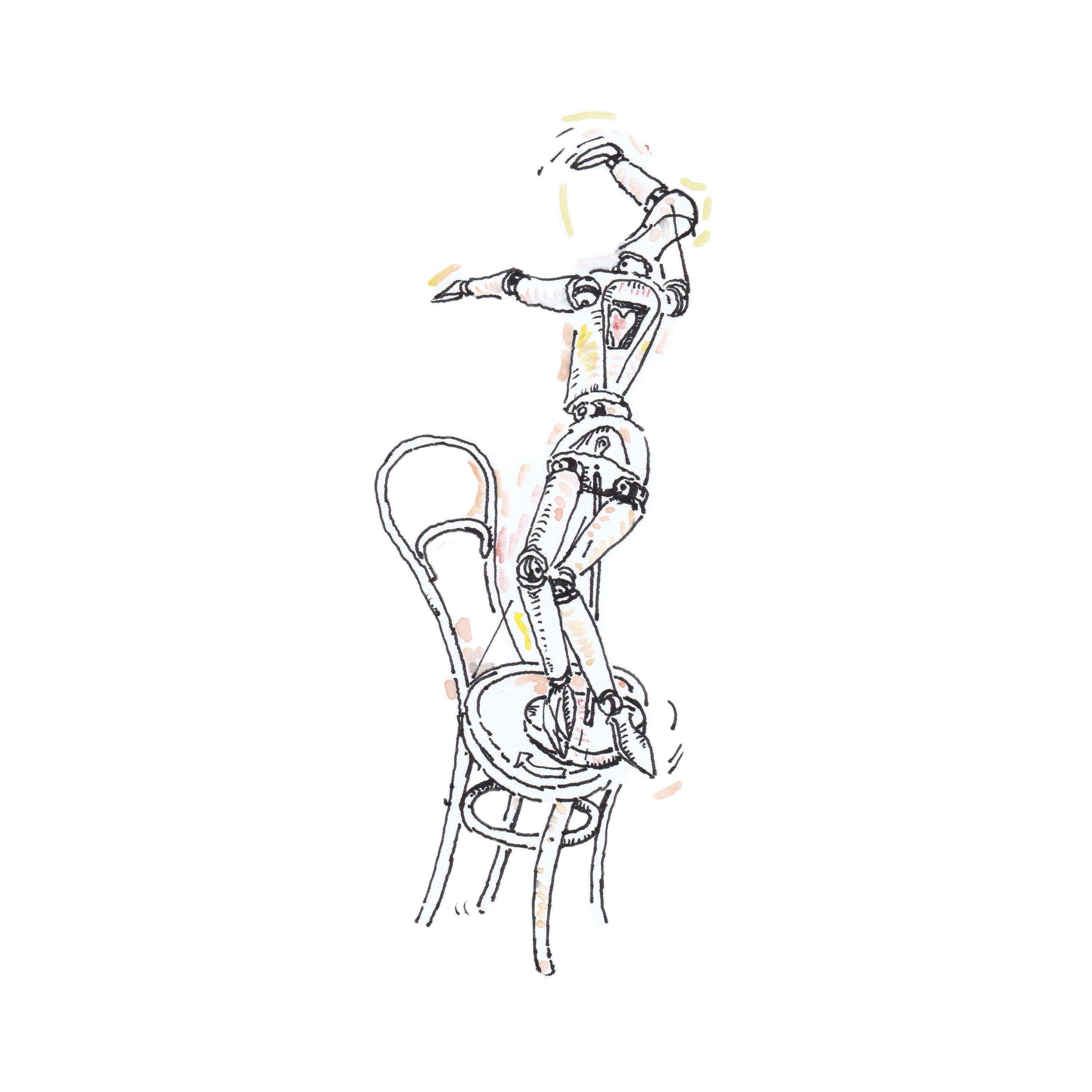 Dancing On Bentwood Chairs - Single