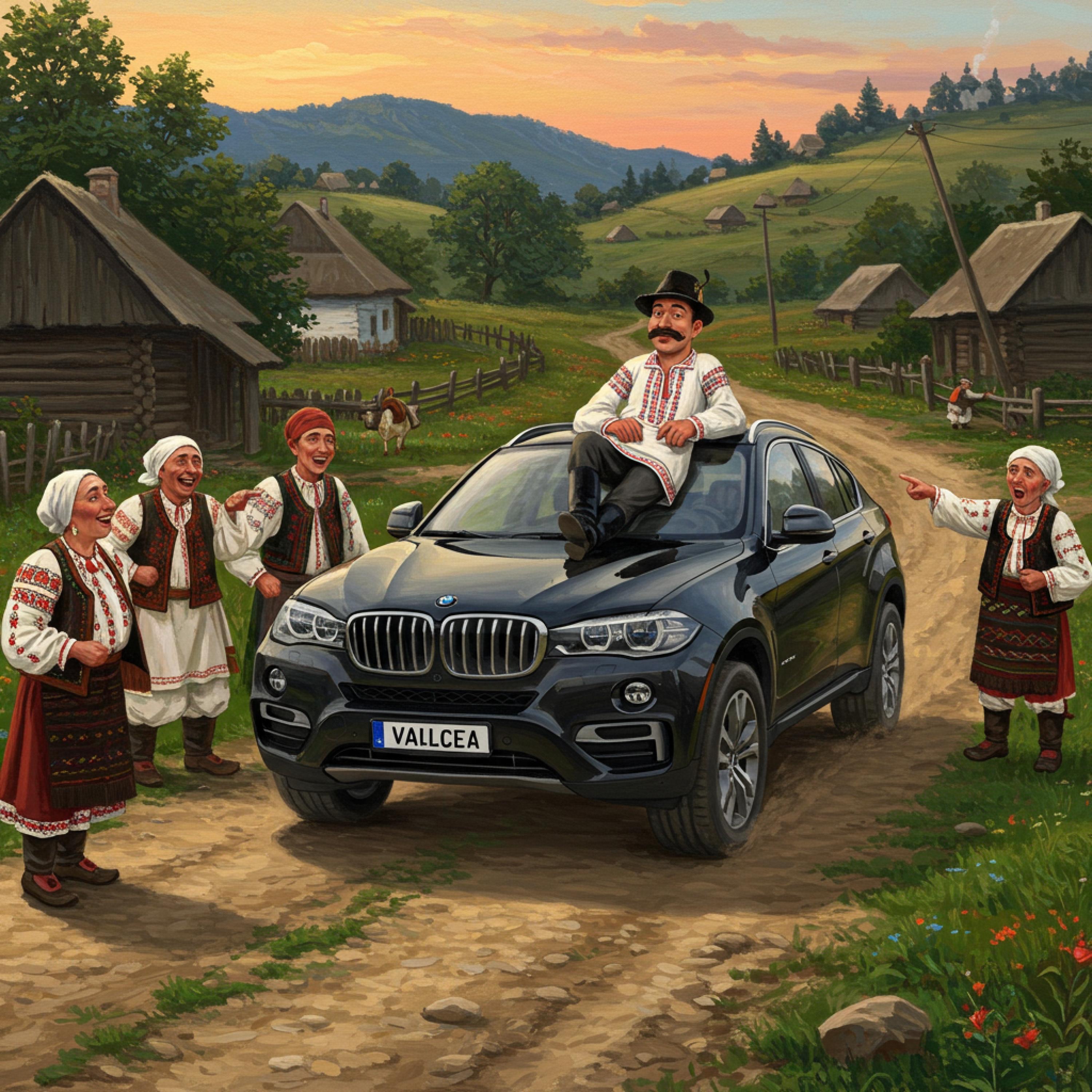 Sarmale, BMW și Muștar