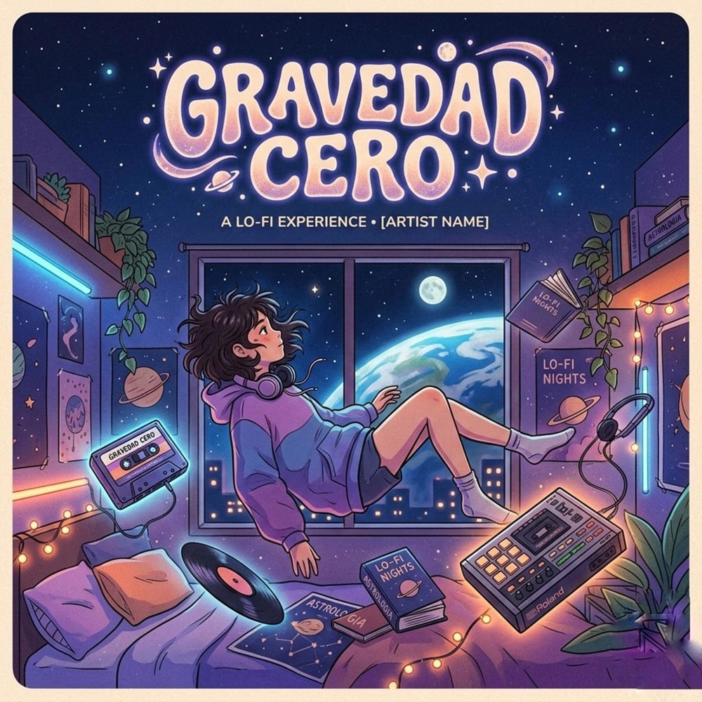 Обложка альбома «​Gravedad Cero» — lofixd