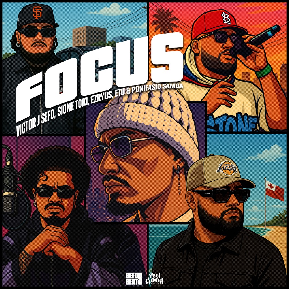 Обложка альбома «FOCUSED (feat. Sione Toki, Etu, Ponifasio Samoa & Ezryus) - Single» — Victor J Sefo