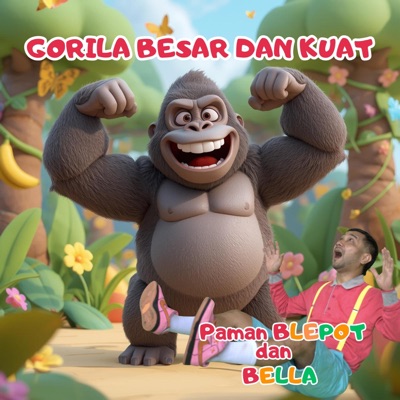 GORILA Besar dan Kuat (Paman Blepot dan Bella) anak anak - Single