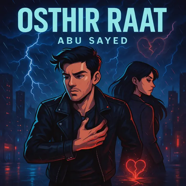 Album art for Osthir Raat by Abu Sayed